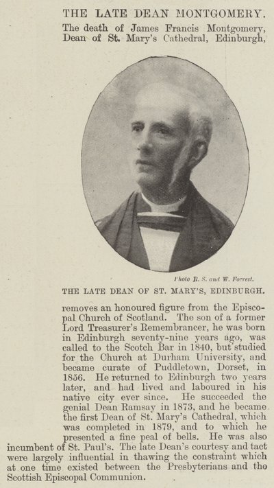The Late Dean of St Mary