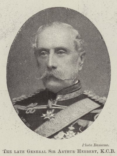 The Late General Sir Arthur Herbert, KCB by English Photographer