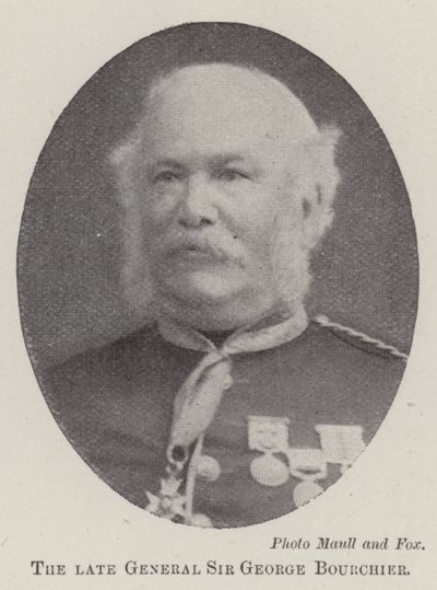 The late General Sir George Bourchier by English Photographer