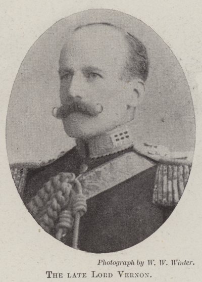 The Late Lord Vernon by English Photographer