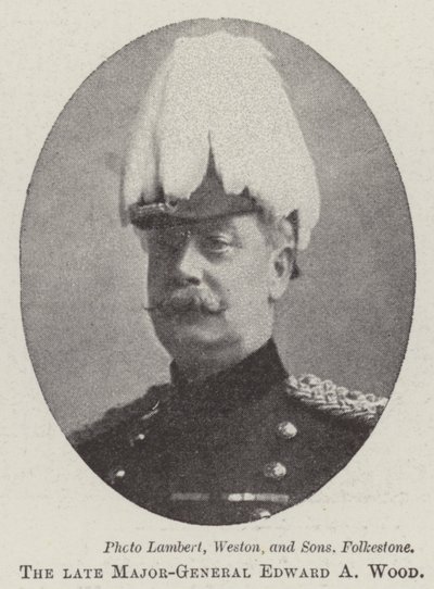 The Late Major-General Edward A. Wood by English Photographer