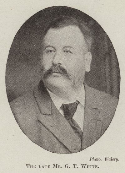 The late Mr G T White by English Photographer