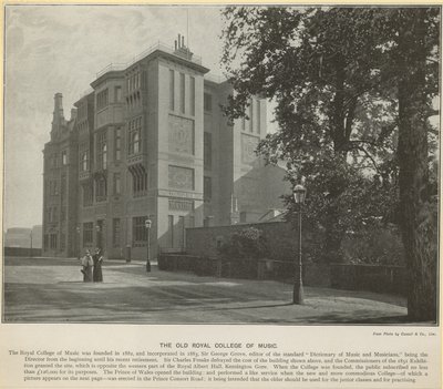 The Old Royal College of Music by English Photographer