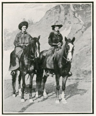 The Opening of the Golden West Exhibition at Earls Court: How the Divided Skirt Works by English Photographer