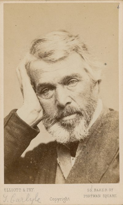 Thomas Carlyle by English Photographer