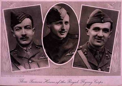 Three Famous Heroes of the Royal Flying Corps, for 