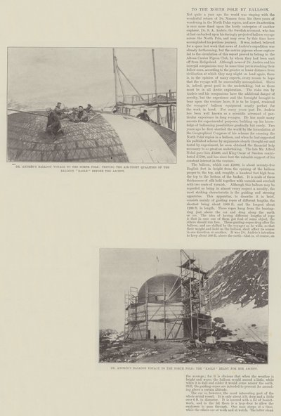 To the North Pole by Balloon by English Photographer