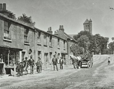 Tottenham Lane, Hornsey: front elevations, 1893 by English Photographer