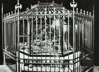 Tower of London: Crown Jewels, 1890 by English Photographer