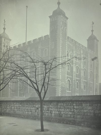 Tower of London: White Tower, 1899 by English Photographer