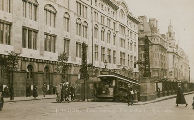 Tram Subway, Bloomsbury, London by English Photographer