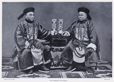 Two Chinese Mandarins by English Photographer