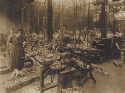 Unidentified English Engineering Works, Early 20th Century by English Photographer