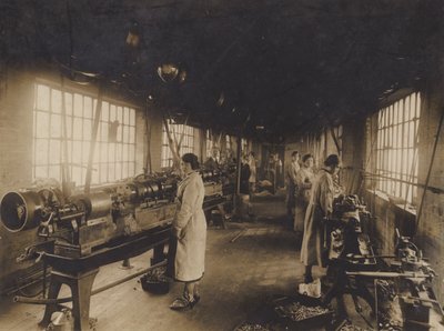 Unidentified English Engineering Works, Early 20th Century by English Photographer
