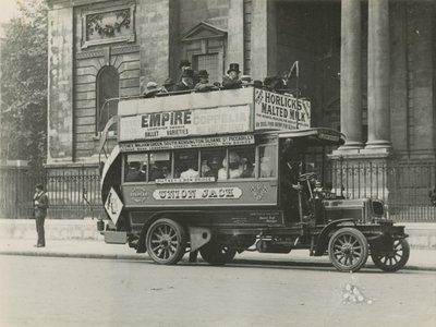 Union Jack Omnibus by English Photographer