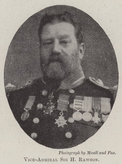 Vice-Admiral Sir H. Rawson by English Photographer