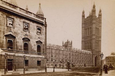 Victoria Tower of the Houses of Parliament by English Photographer