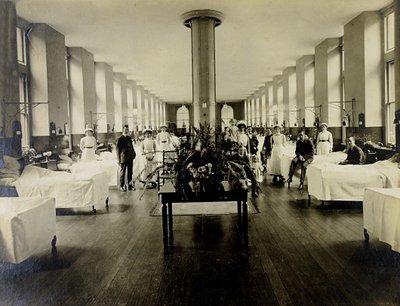 Victoria Ward at St. Thomas Hospital, London, c.1900 by English Photographer