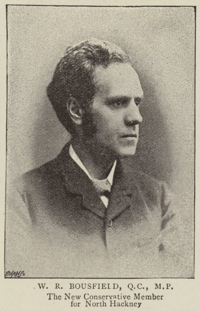 W R Bousfield, QC, MP by English Photographer