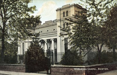 Wesleyan Chapel, Boston by English Photographer