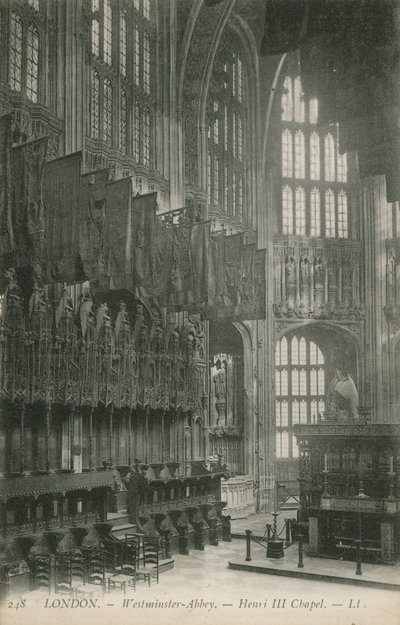 Westminster Abbey, Henry III Chapel by English Photographer