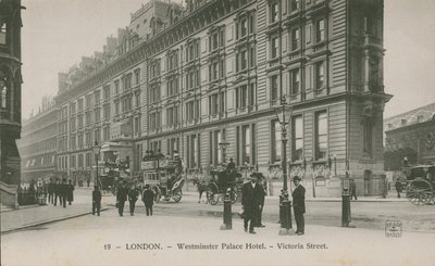 Westminster Palace Hotel, Victoria Street, London by English Photographer
