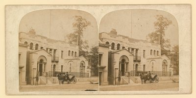 Whitehall Court or Yard, Vanbrugh House, demolished 1898 by English Photographer