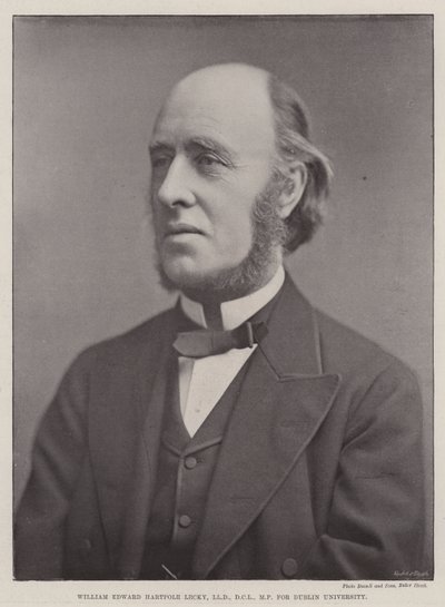 William Edward Hartpole Lecky, LLD, DCL, MP, for Dublin University by English Photographer