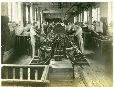 Winding Room, Hughes Factory No. 2, 1923 by English Photographer