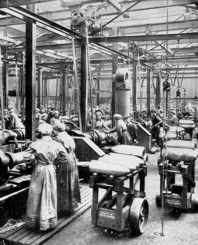 Women making high explosive shells by English Photographer