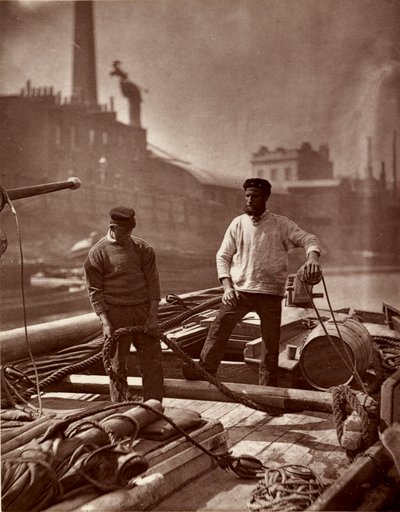 Workers on the 