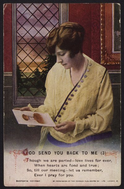 World War I postcard by English Photographer