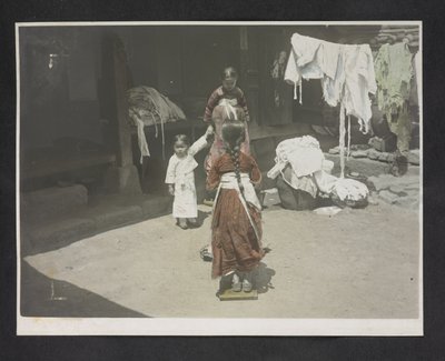 Young Girls, Photograph Album of Korea by English Photographer