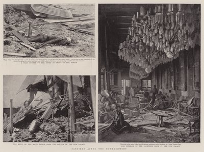 Zanzibar after the Bombardment by English Photographer