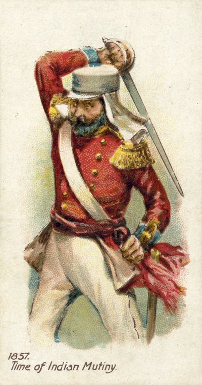 1857, Time of Indian Mutiny by English School