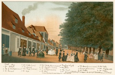 18th Century Personalities by English School