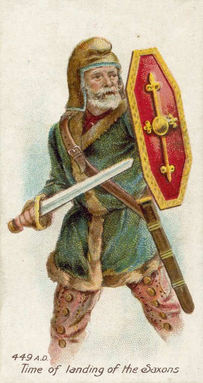 449 AD, Time of landing of the Saxons by English School