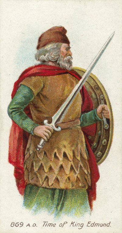 869 AD, Time of King Edmund by English School