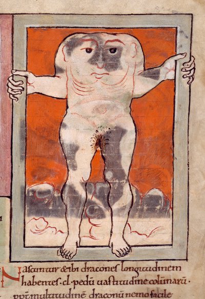 A Blemmyae, illustration from 