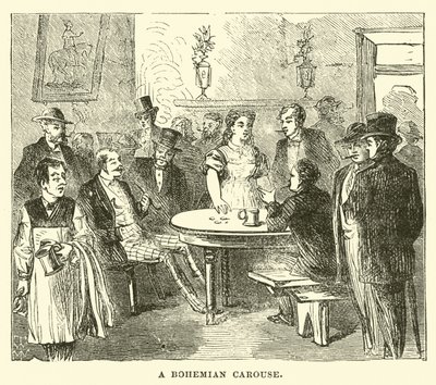 A Bohemian Carouse by English School