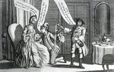 A Certain Personage in the Character of a Fool by English School
