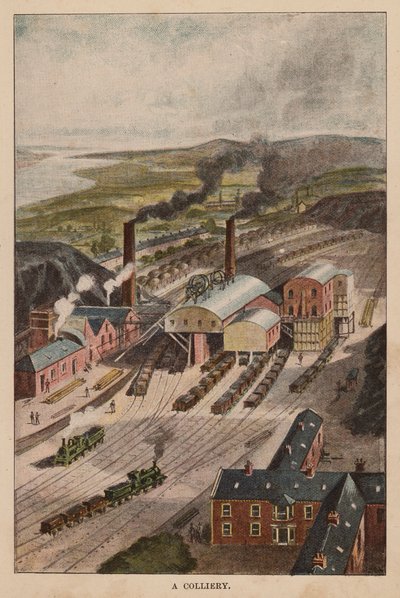A Colliery by English School