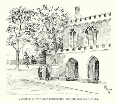 A Corner of the now Demolished Vice-Chancellor