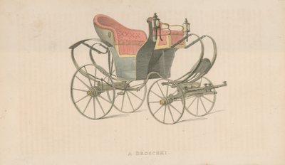 A Droschki by English School