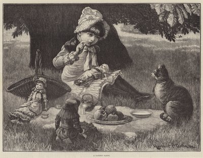 A Garden Party by English School