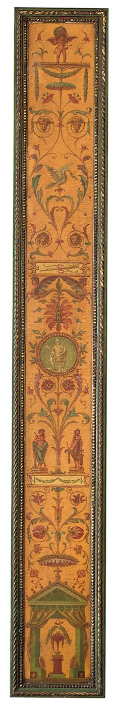 George III style bowfront bookcase by English School