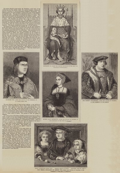 A Group of Early Portraits by English School