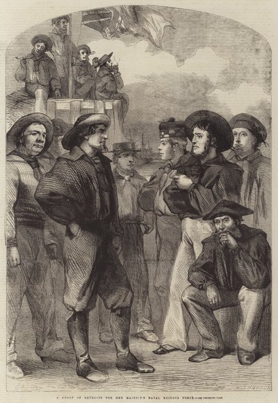 A Group of Recruits for Her Majesty