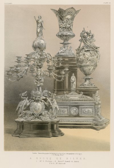 A Group of Silver by English School