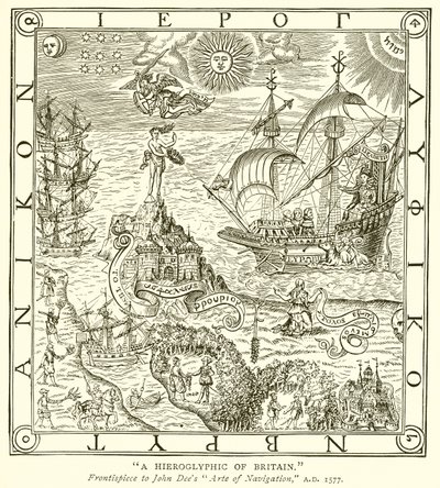 A Hieroglyphic of Britain by English School